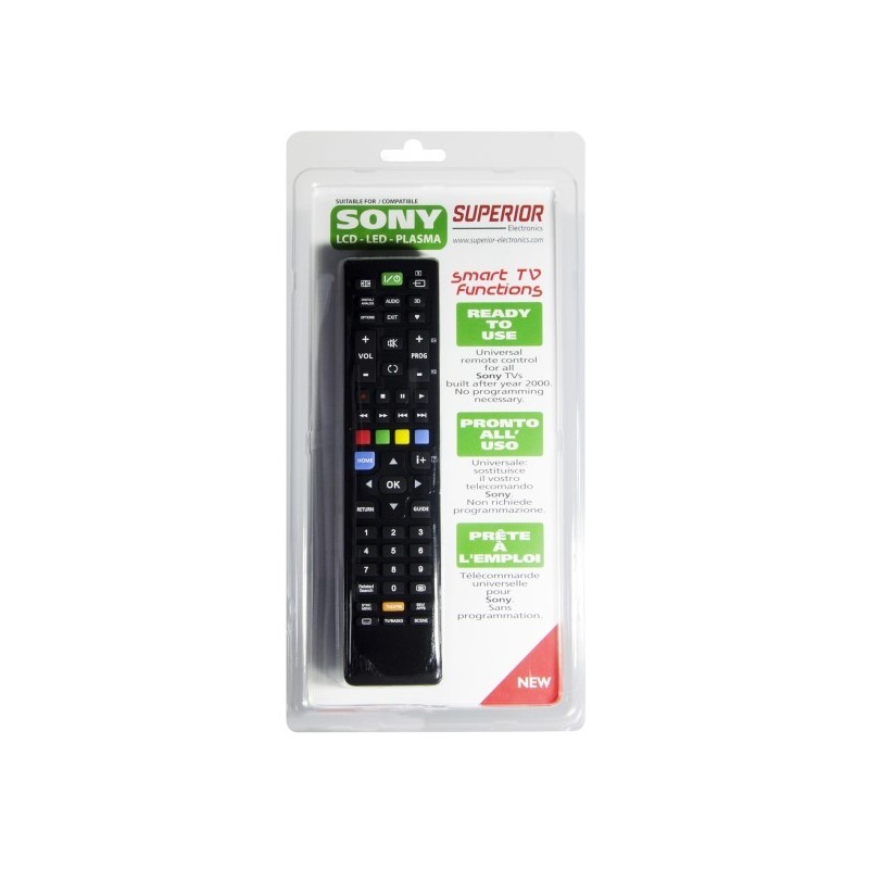 Telecomando universale Superior per tutti i TV Sony SUP033 Telecomando universale Superior per tutti i TV Sony SUP033