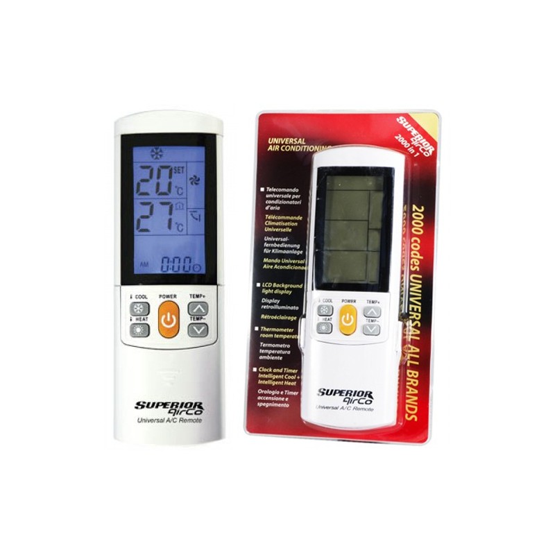 Telecomando per condizionatore Carrier Daikin LG Mitsubishi Samsung Ferroli e altri