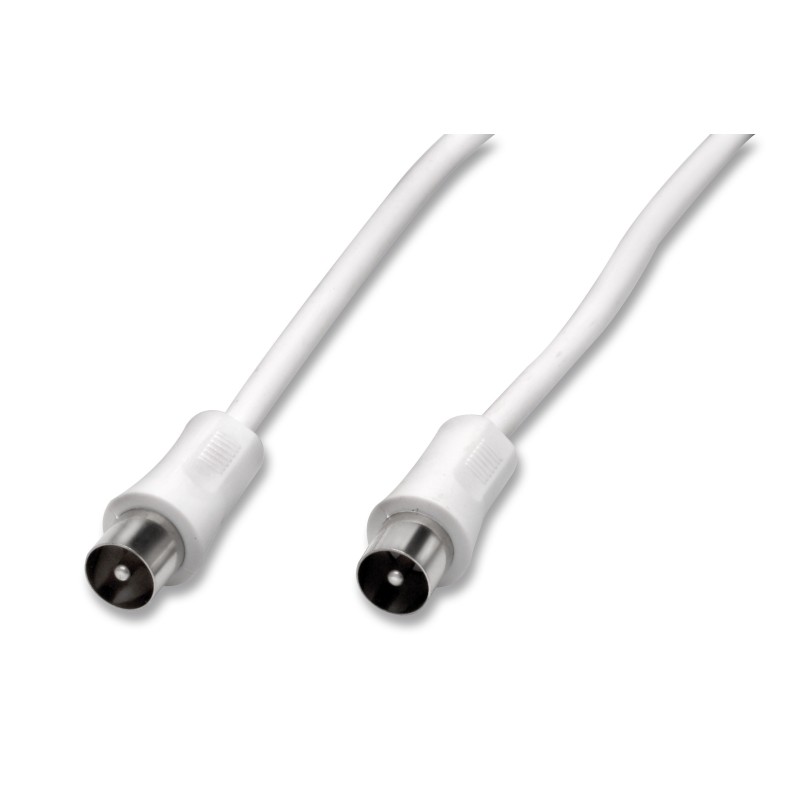 Cavo antenna spina spina coassiale schermato 5 mt