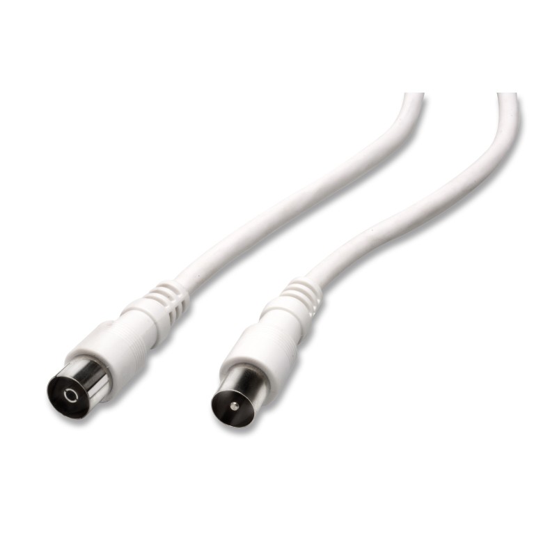 Cavo prolunga antenna spina presa coassiale schermato 5 mt