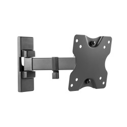 Supporto staffa inclinabile orientabile per tv lcd led 19 22 24 26 28 32 " pollici 