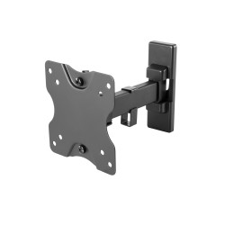 Supporto staffa inclinabile orientabile per tv lcd led 19 22 24 26 28 32 " pollici 