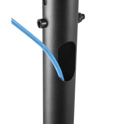 Supporto staffa regolabile da soffitto per schermi sino a 37"