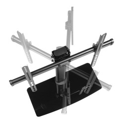 Supporto base da tavolo o mobile per TV a 3 altezze 32 40 50 55”