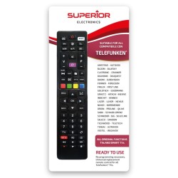 Telecomando universale per tutti i TV Telefunken Superior