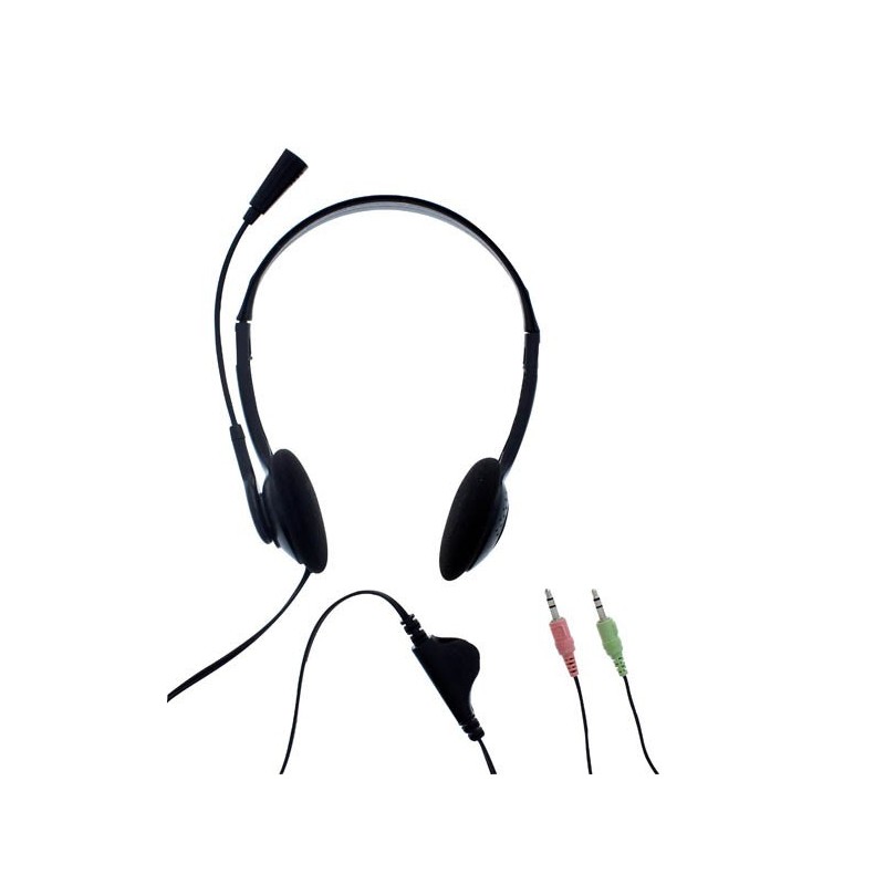 Cuffia ad archetto con microfono