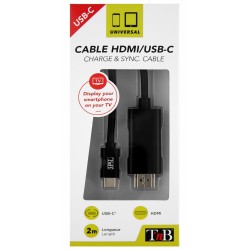 Cavo convertitore USB-C 3.1 HDMI 2 MT