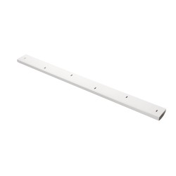 Canalina per cavi in plastica colore bianco 75 cm