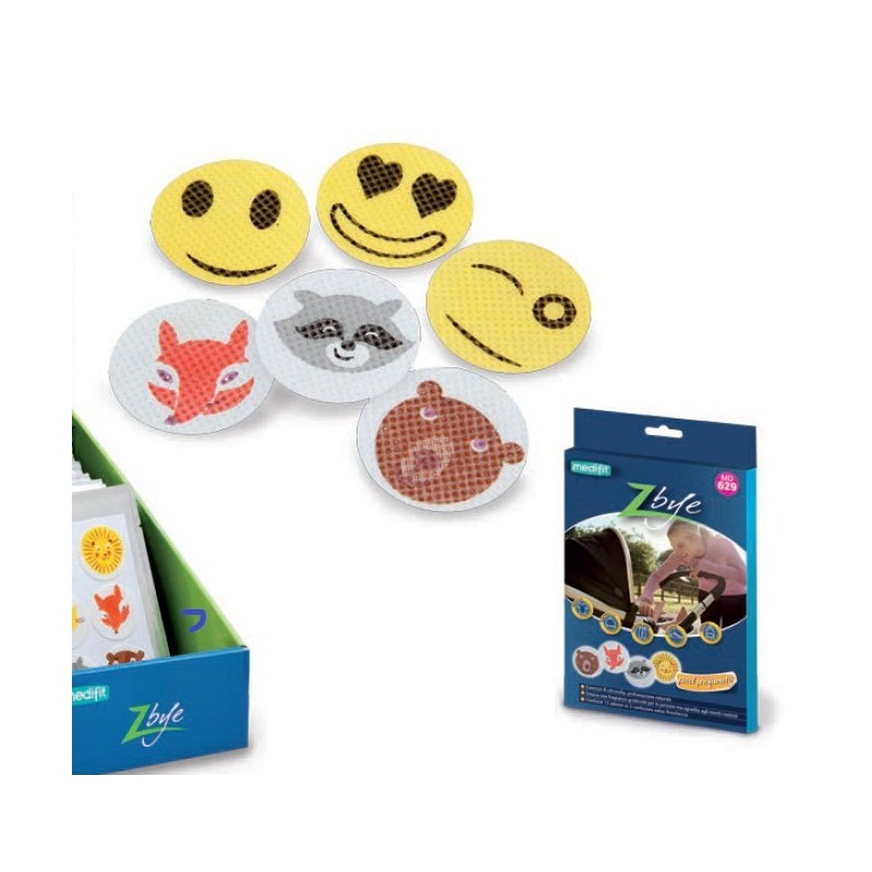 Pad cerotto anti zanzare 12 adesivi MD-629