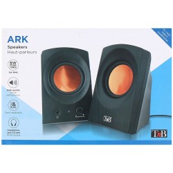 Coppia diffusori amplificati per TV PC Tablet Smartphones