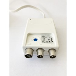 Amplificatore da interno per antenna TV 2 uscite