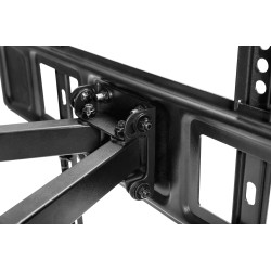 Supporto staffa 2 bracci per TV LCD LED 42 50 55 60 65 70 pollici