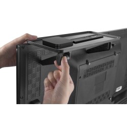 Supporto staffa 2 bracci per TV LCD LED 37 42 50 55 60 65 70 75 80 pollici