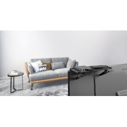 Supporto staffa 2 bracci per TV LCD LED 37 42 50 55 60 65 70 75 80 pollici