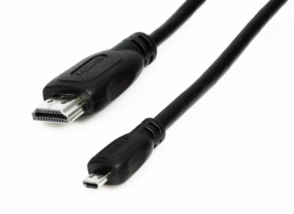 14/52 Cavo hdmi hi-speed + ethernet 1 connett standard + 1 connett micro - 1,5 mt