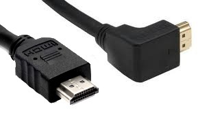 14/21 Cavo hdmi hi-speed + ethernet conn 90 gradi - 1,5 mt