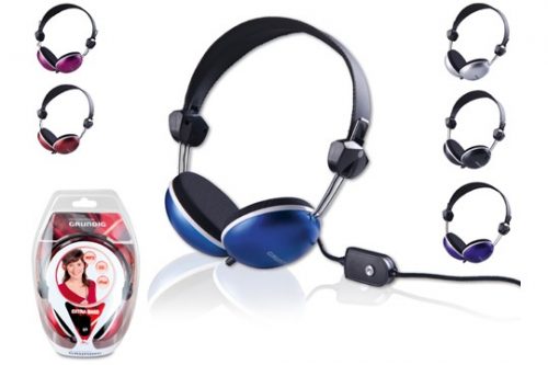 38216 Cuffia stereo ad archetto per dj Grundig