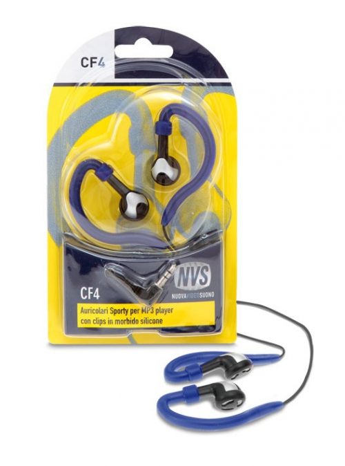 CF4 Cuffia ad auricolari earclip sportive stereo per mp3 smartphone jack 3,5 mm