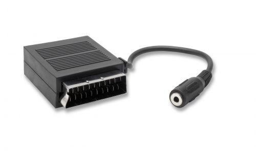 Adattatore scart - presa jack stereo 3,5 mm