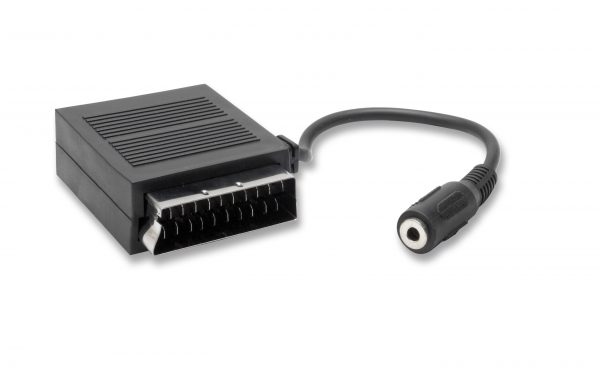 Adattatore scart - presa jack stereo 3,5 mm