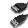 70/13 Cavo usb spina usb a + presa usb a - 3 mt