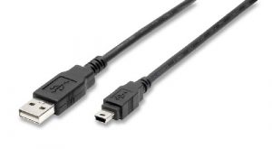 15/08 Cavo spina usb A spina miniusb 5 poli A - 1,5 mt