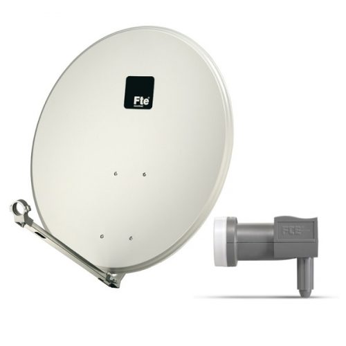 SATPAR80 Kit 1 antenna parabolica + lnb kit 1 pz