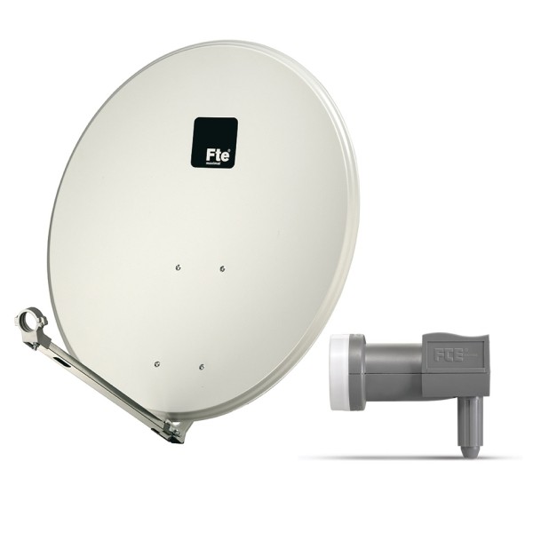 SATPAR80 Kit 1 antenna parabolica + lnb kit 1 pz