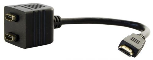 14/72 Switch Sdoppiatore Gold HDMI 1 Spina HDMI - 2 Prese HDMI