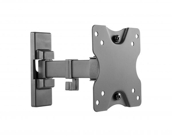 Supporto staffa inclinabile orientabile per tv lcd led 19 22 24 26 28 32 " pollici