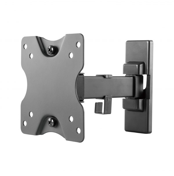 Supporto staffa inclinabile orientabile per tv lcd led 19 22 24 26 28 32 " pollici