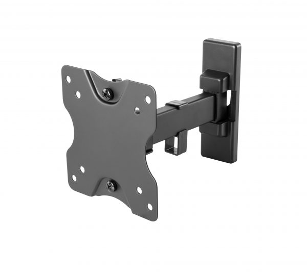 Supporto staffa inclinabile orientabile per tv lcd led 19 22 24 26 28 32 " pollici