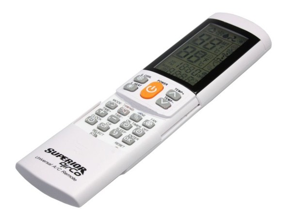 Telecomando Universale per Condizionatore Carrier, Daikin, Hitachi, LG, Mitsubishi, Panasonic, Samsung