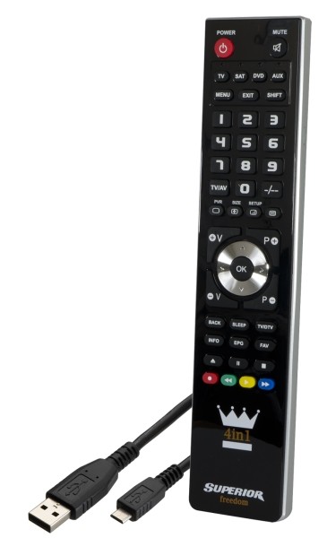 Telecomando universale per TV 4 in 1 SAT DTT DVD BLURAY HDD HI-FI