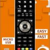 Telecomando universale per TV 4 in 1 SAT DTT DVD BLURAY HDD HI-FI