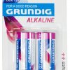 2 Batterie alcaline LR14 Mezza Torcia tipo C 3000 mAh Grundig