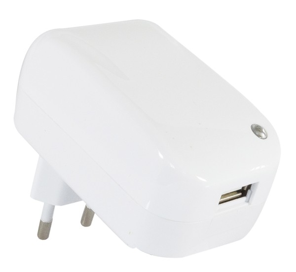 Alimentatore caricabatteria 2,1 A usb per smartphone e tablet