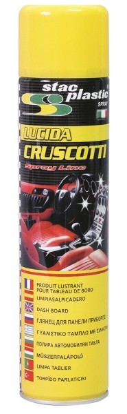 Lucida cruscotti silicone spray per auto Stac Plastic