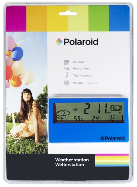 Stazione meteo e sveglia Polaroid