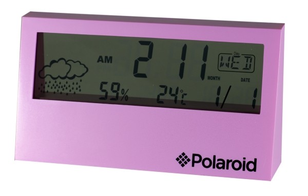Stazione meteo e sveglia Polaroid