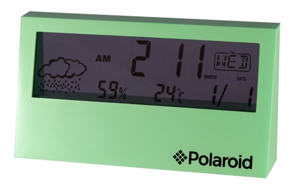 Stazione meteo e sveglia Polaroid