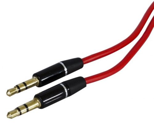 Cavo audio alta qualità - 2 jack - 1 jack 3,5 mm stereo / 1 jack 3,5 mm stereo - l. 1,5 mt