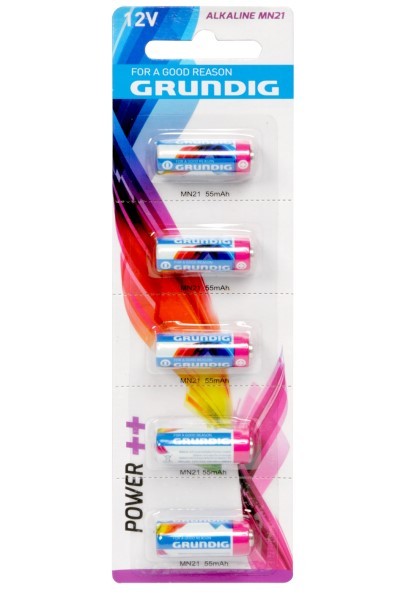 5 Batterie pile MN21 alcaline 12V Grundig
