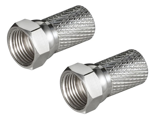 Coppia spinotti spine antenna satellitare tipo F 3,7 mm