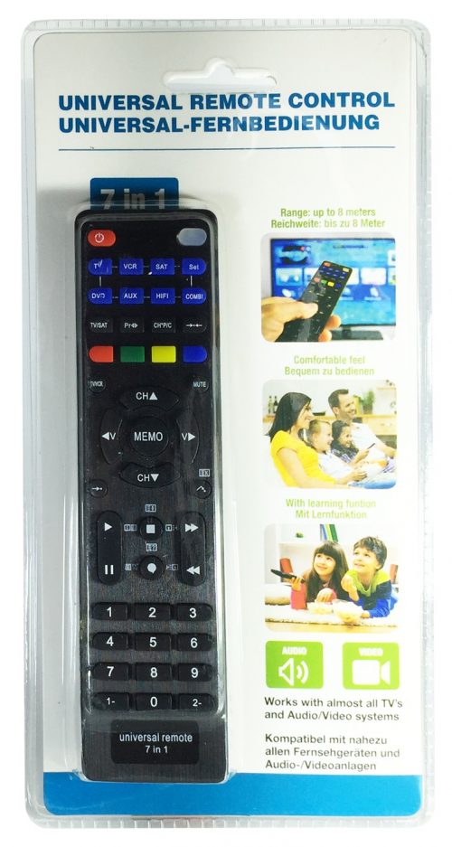 Telecomando universale 7 in 1 facile programmazione