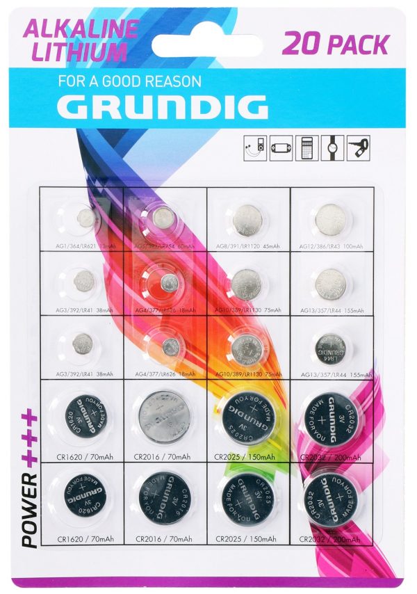 20x pila batteria a bottone CR1620 CR2016 CR2025 CR2032 AG1 3 4 5 8 10 12 13