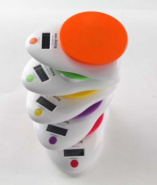 Bilancia digitale colorata da cucina ARANCIONE