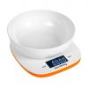 Bilancia digitale da cucina con cestello colore arancione