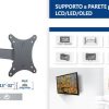 Supporto staffa braccio per TV LCD LED 22 24 26 28 32 pollici