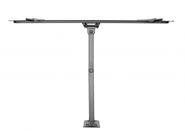 Supporto staffa 2 bracci per TV LCD LED 42 50 55 60 65 70 pollici